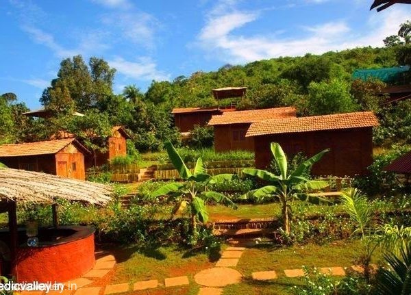 Eco accommodation in Vedic Valley, Goa